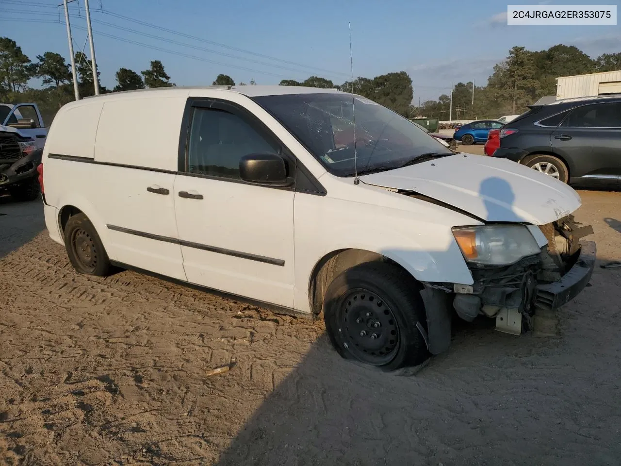 2014 Ram Tradesman VIN: 2C4JRGAG2ER353075 Lot: 75859434