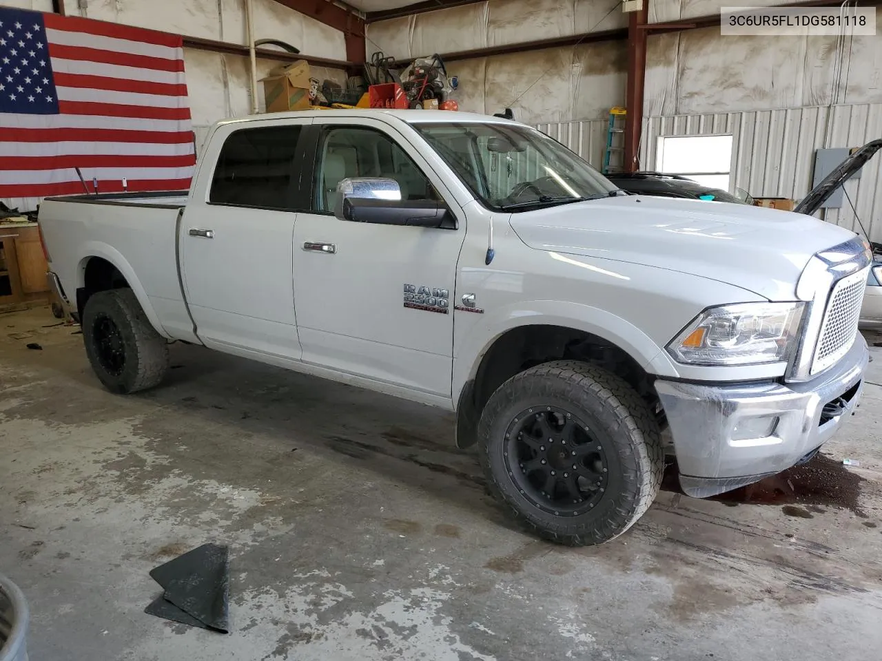 2013 Ram 2500 Laramie VIN: 3C6UR5FL1DG581118 Lot: 54567684