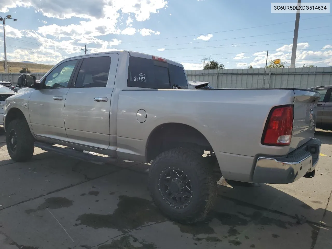 2013 Ram 2500 Slt VIN: 3C6UR5DLXDG514634 Lot: 70456774