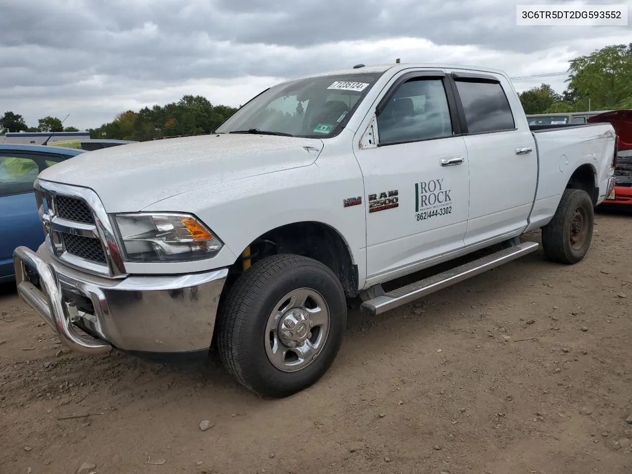 2013 Ram 2500 Slt VIN: 3C6TR5DT2DG593552 Lot: 71235124