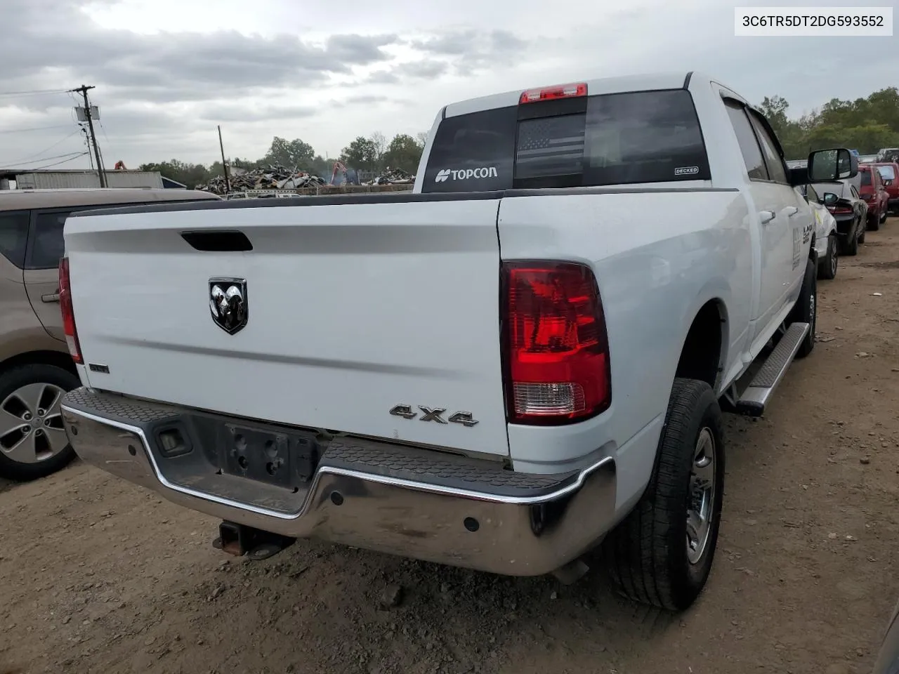 2013 Ram 2500 Slt VIN: 3C6TR5DT2DG593552 Lot: 71235124