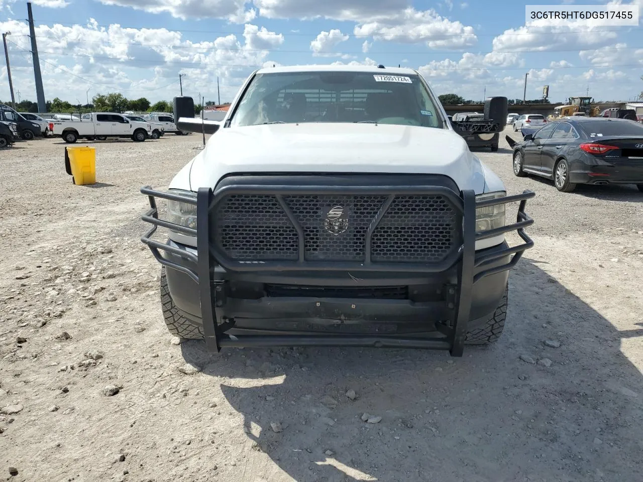 2013 Ram 2500 St VIN: 3C6TR5HT6DG517455 Lot: 72051724