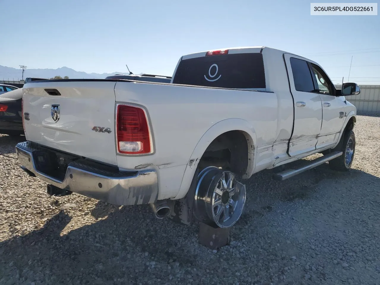 2013 Ram 2500 Longhorn VIN: 3C6UR5PL4DG522661 Lot: 72796974