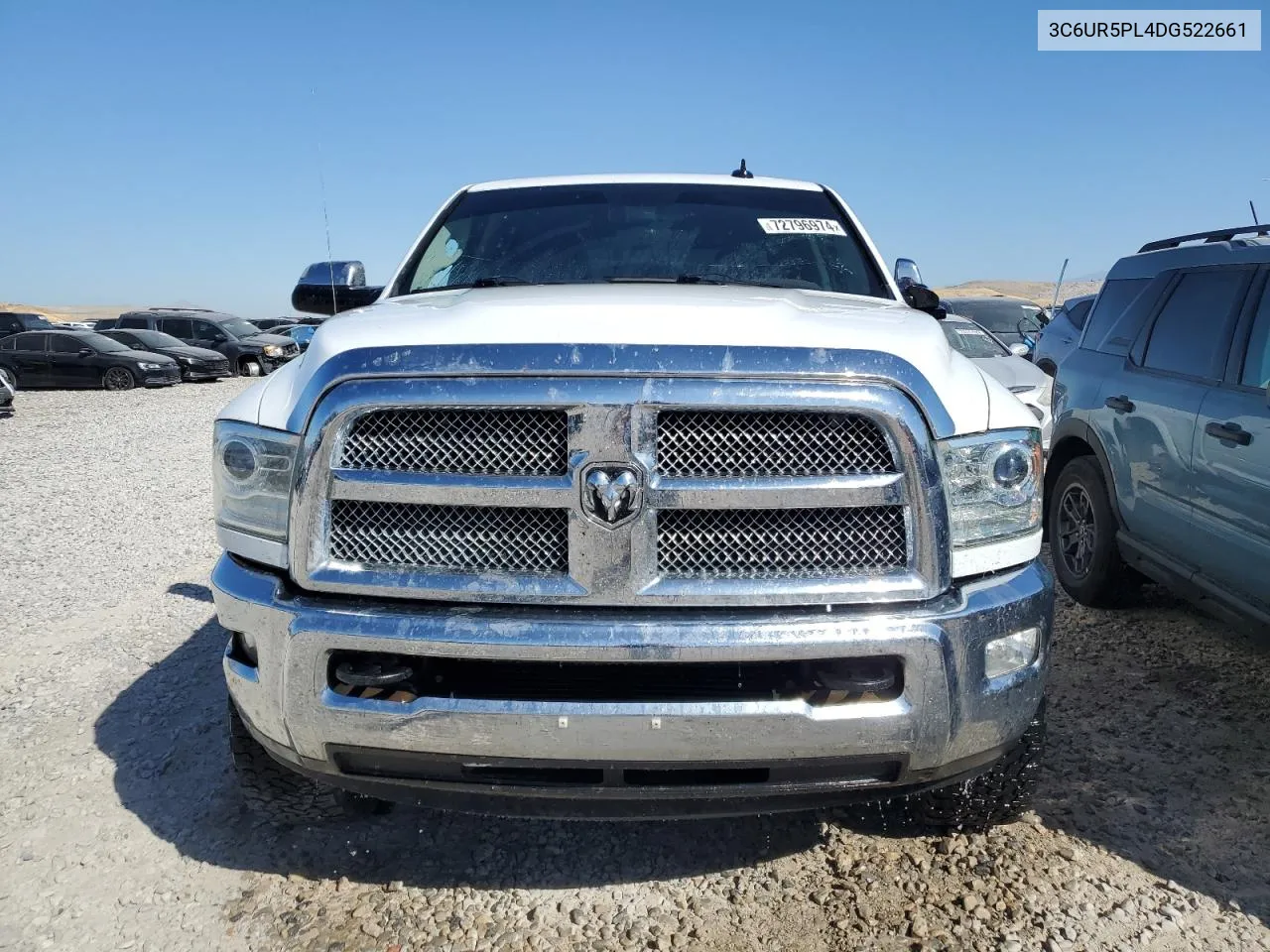 2013 Ram 2500 Longhorn VIN: 3C6UR5PL4DG522661 Lot: 72796974