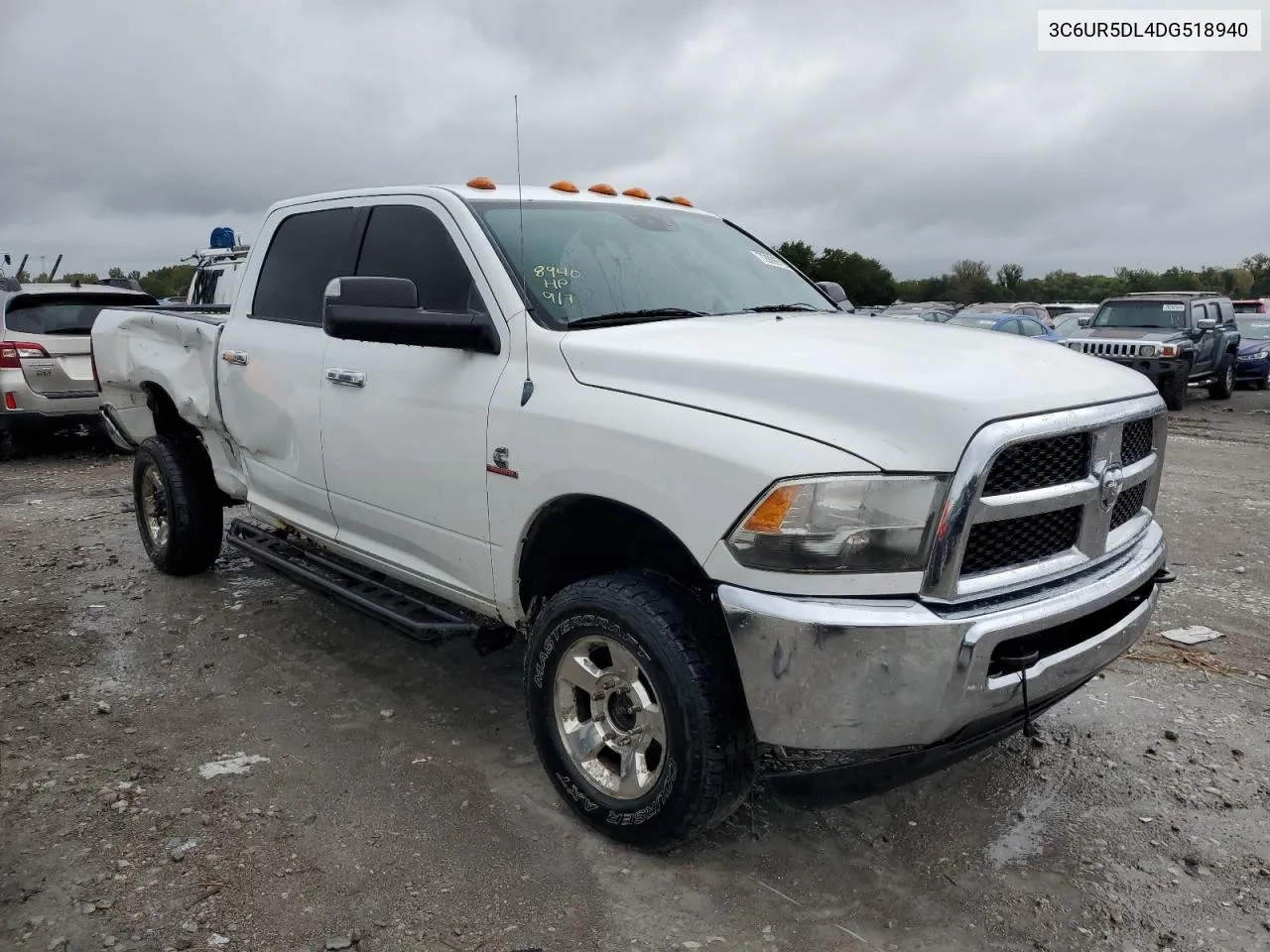 2013 Ram 2500 Slt VIN: 3C6UR5DL4DG518940 Lot: 72899704