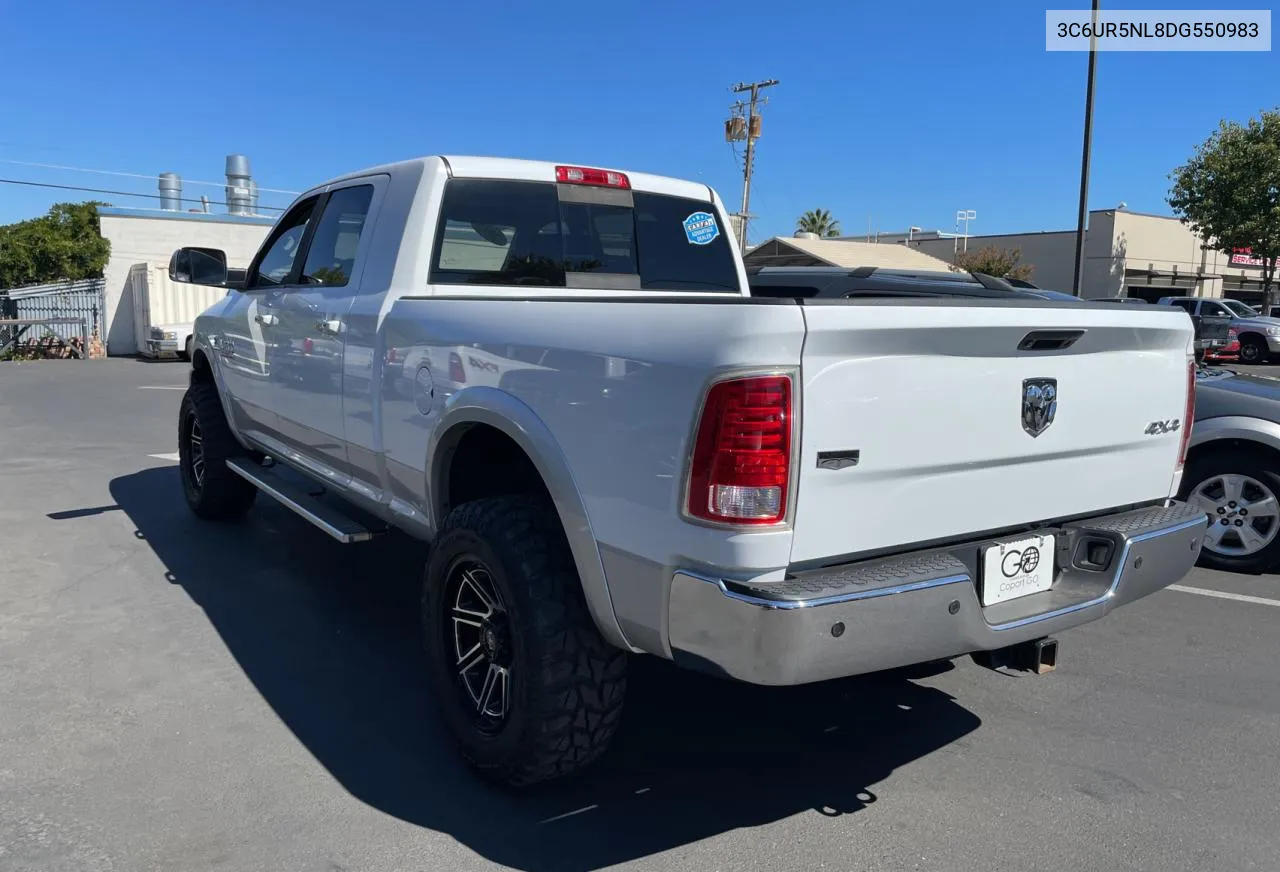 2013 Ram 2500 Laramie VIN: 3C6UR5NL8DG550983 Lot: 73557174