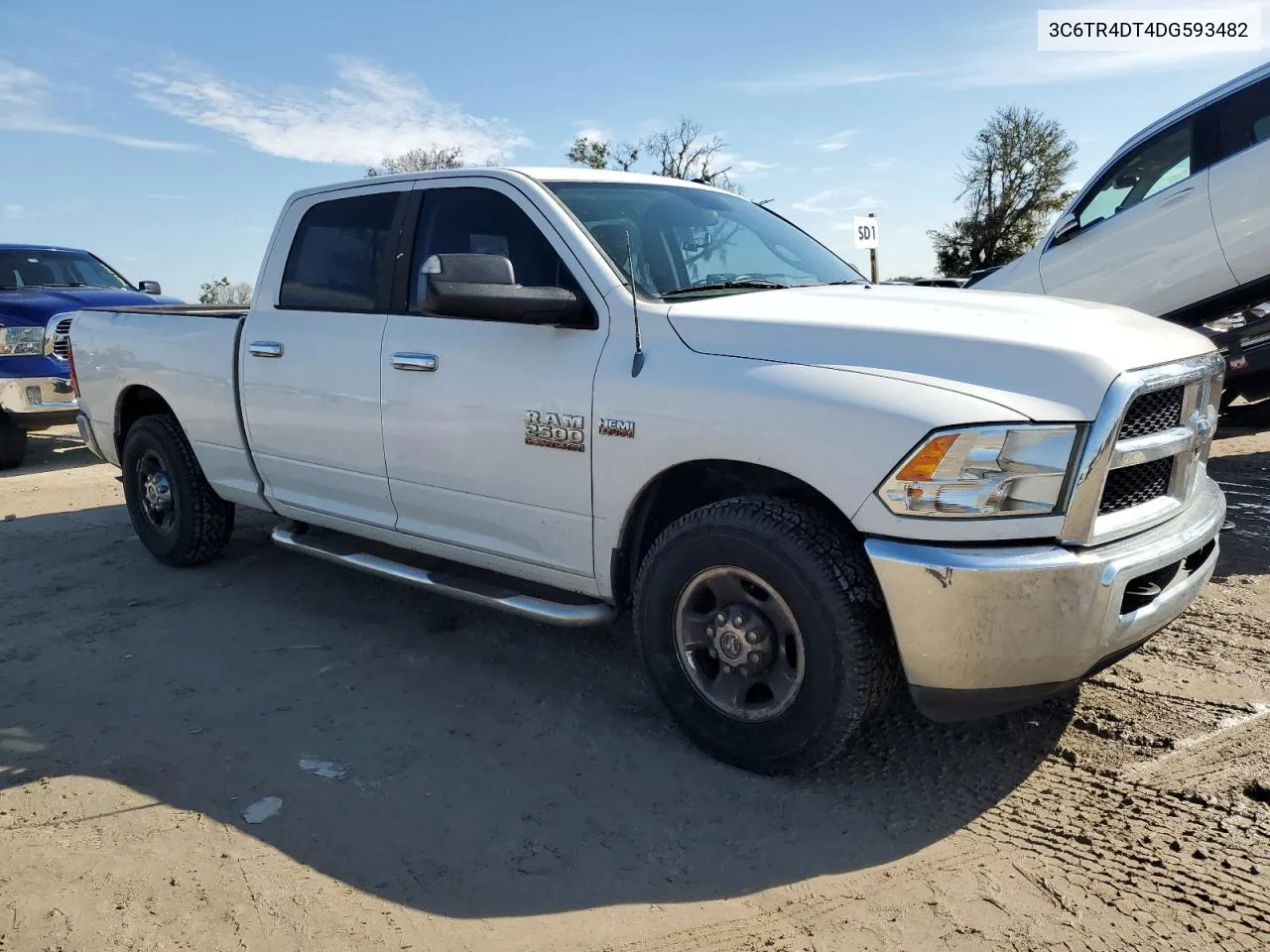 2013 Ram 2500 Slt VIN: 3C6TR4DT4DG593482 Lot: 74303704