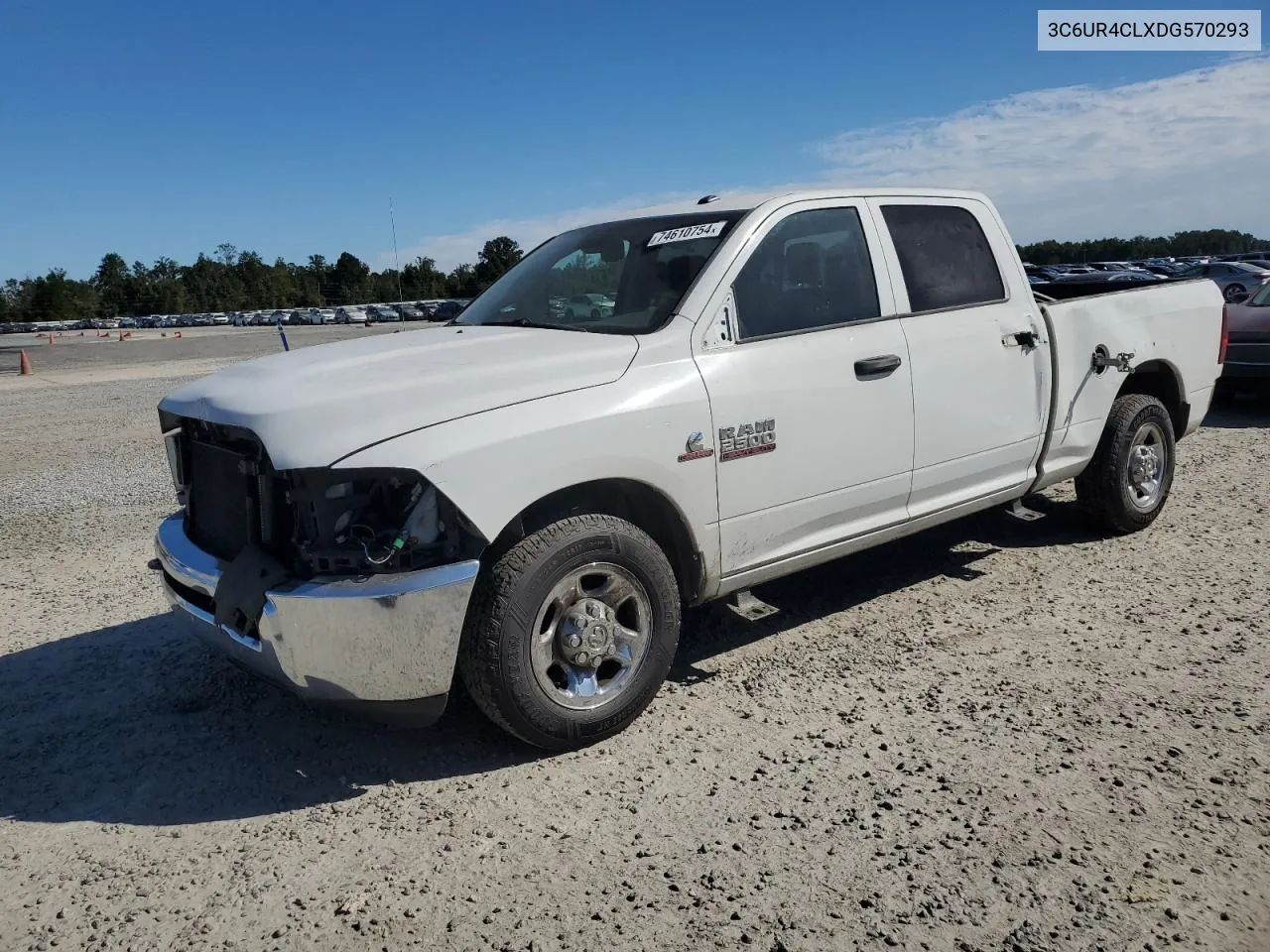 2013 Ram 2500 St VIN: 3C6UR4CLXDG570293 Lot: 74610754