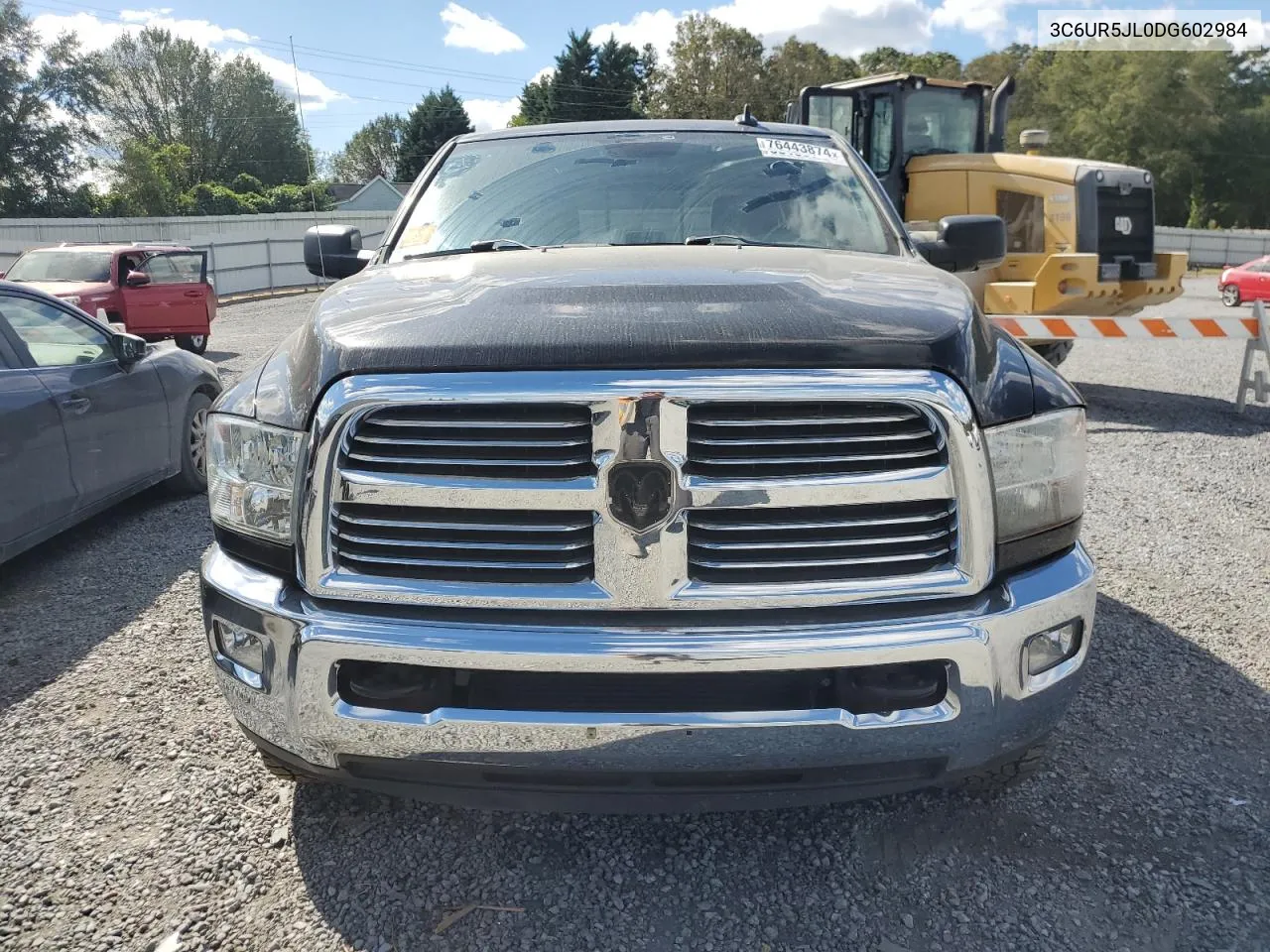 2013 Ram 2500 Slt VIN: 3C6UR5JL0DG602984 Lot: 76443874