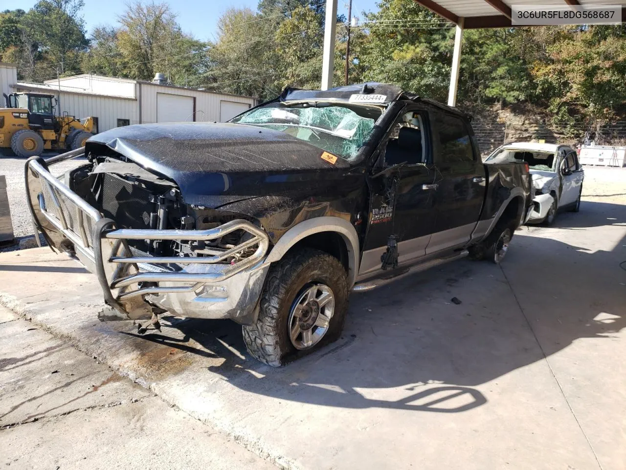 2013 Ram 2500 Laramie VIN: 3C6UR5FL8DG568687 Lot: 77335444