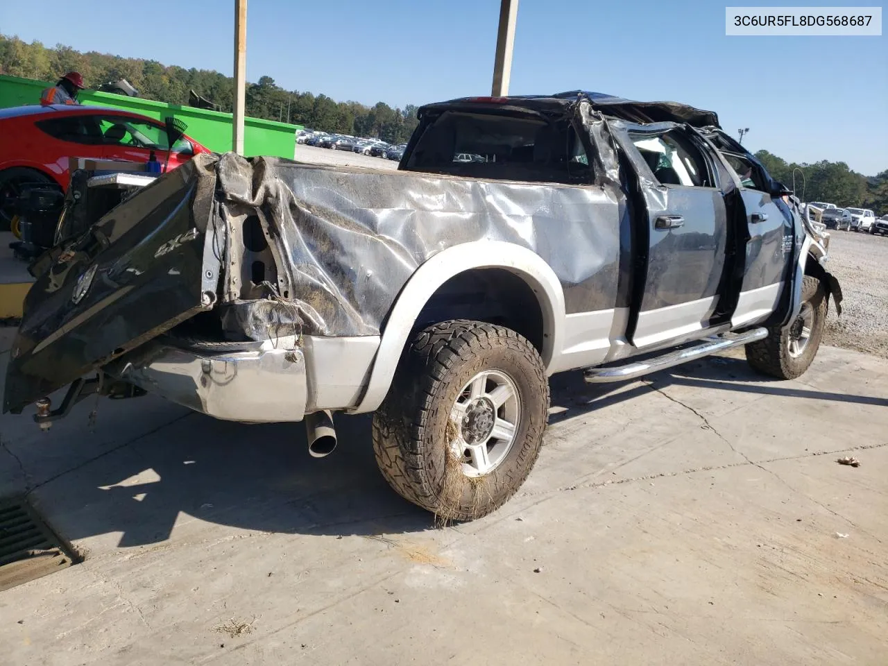 2013 Ram 2500 Laramie VIN: 3C6UR5FL8DG568687 Lot: 77335444