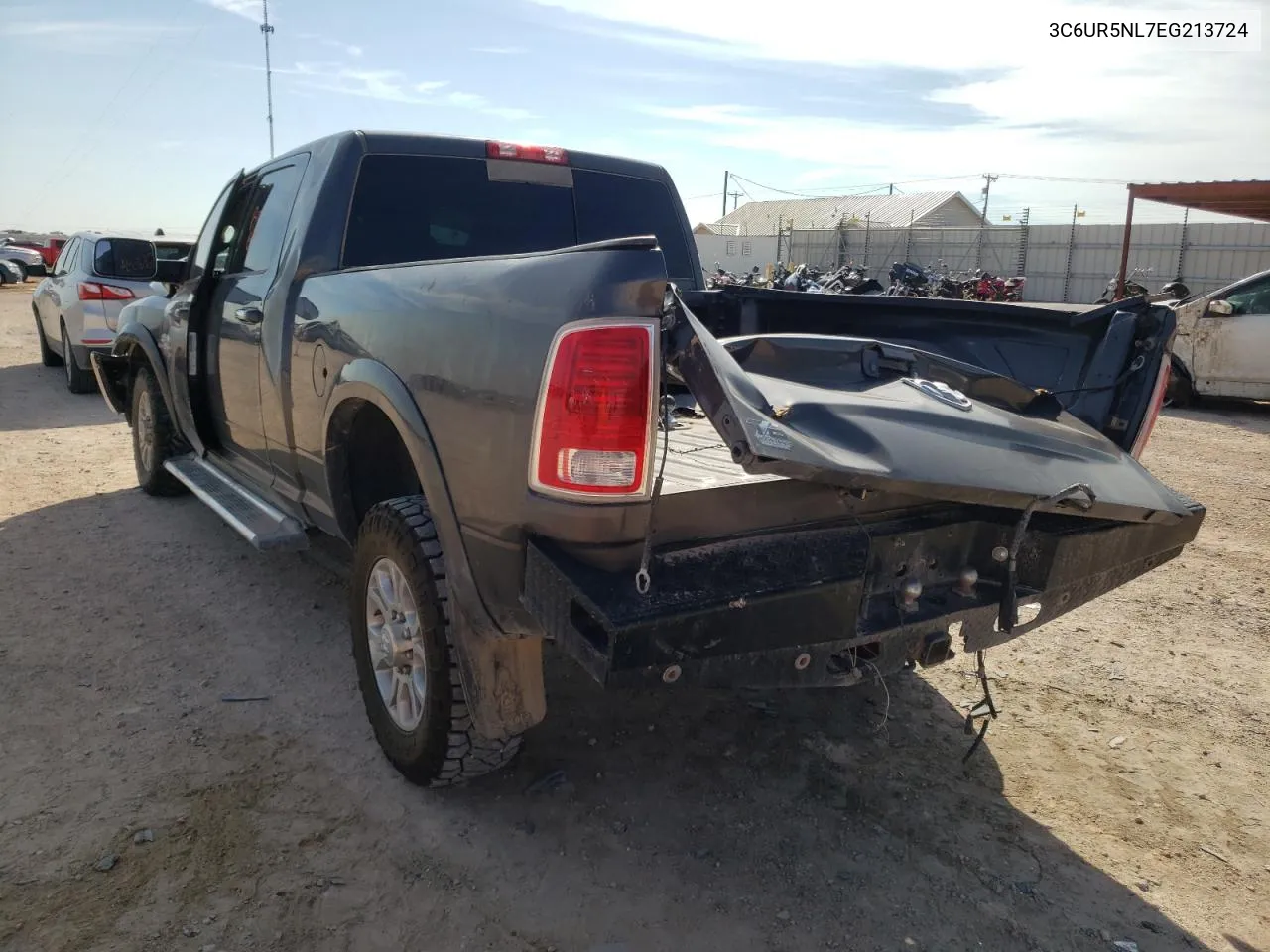 2014 Ram 2500 Laramie VIN: 3C6UR5NL7EG213724 Lot: 58830192