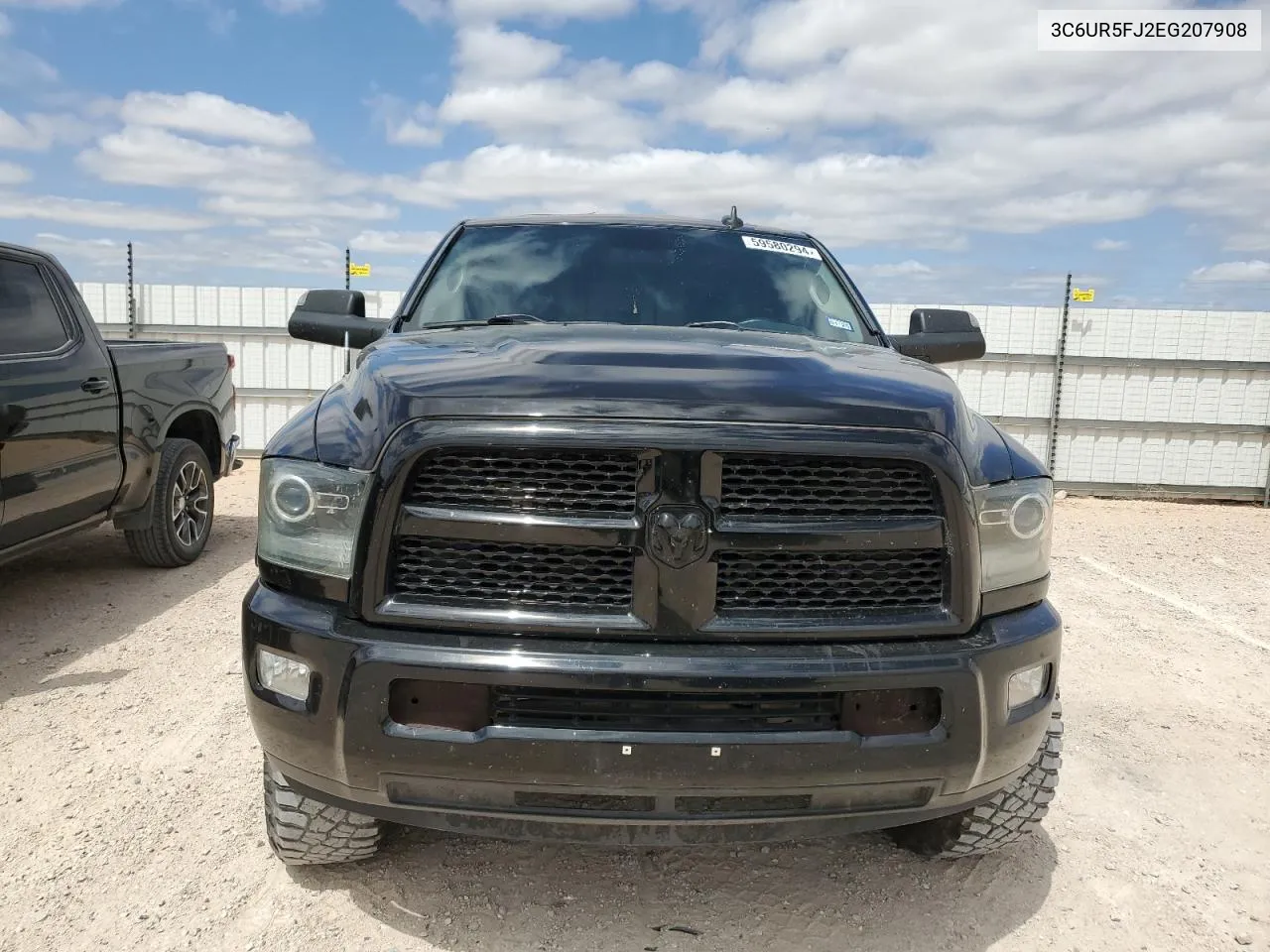 2014 Ram 2500 Laramie VIN: 3C6UR5FJ2EG207908 Lot: 59580294