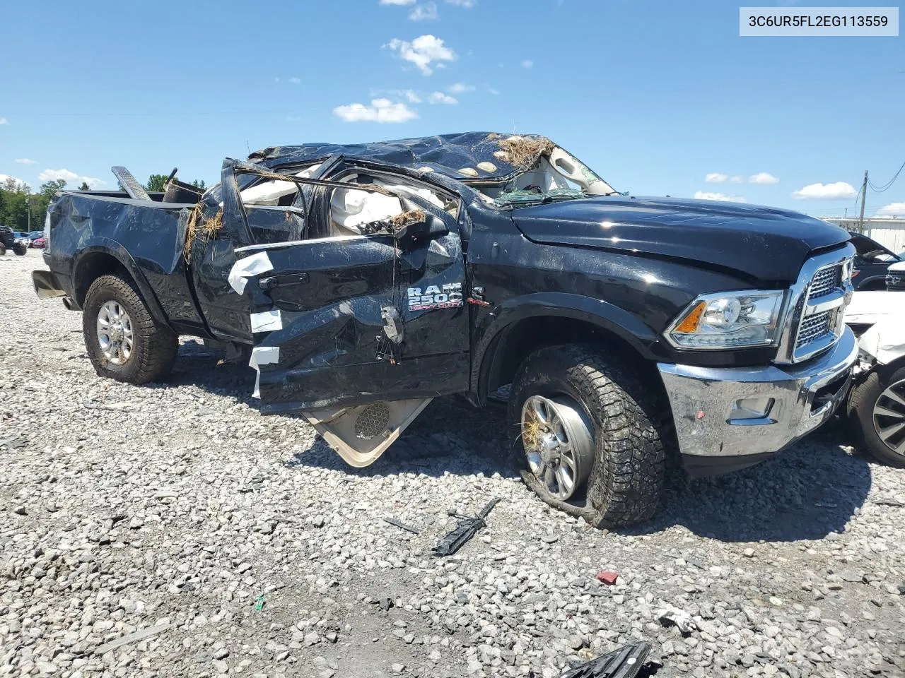 2014 Ram 2500 Laramie VIN: 3C6UR5FL2EG113559 Lot: 68091724