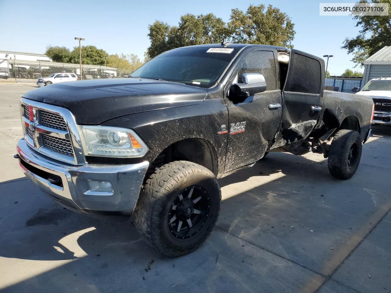 2014 Ram 2500 Laramie VIN: 3C6UR5FL0EG271706 Lot: 69109084