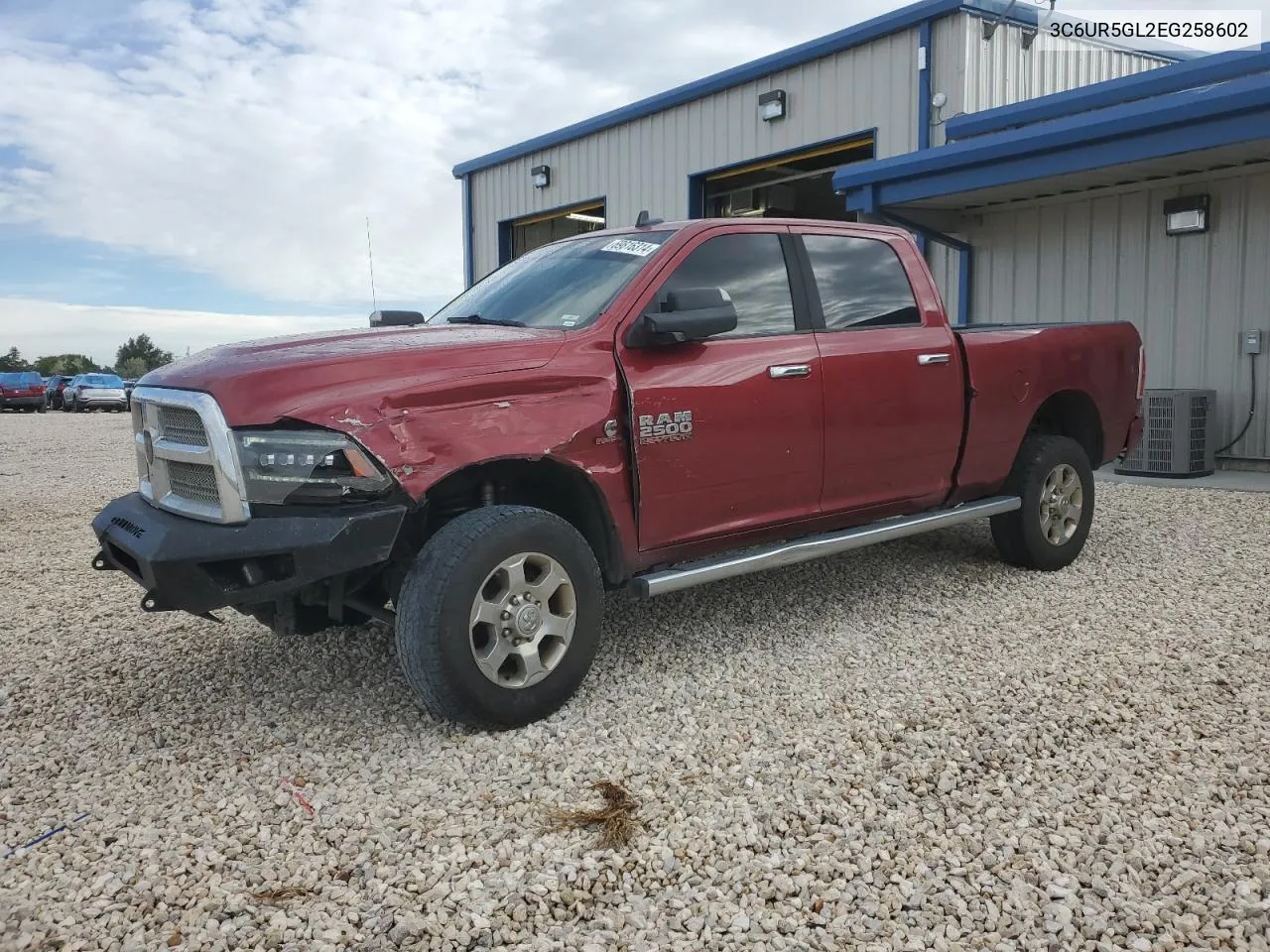 2014 Ram 2500 Longhorn VIN: 3C6UR5GL2EG258602 Lot: 69816314