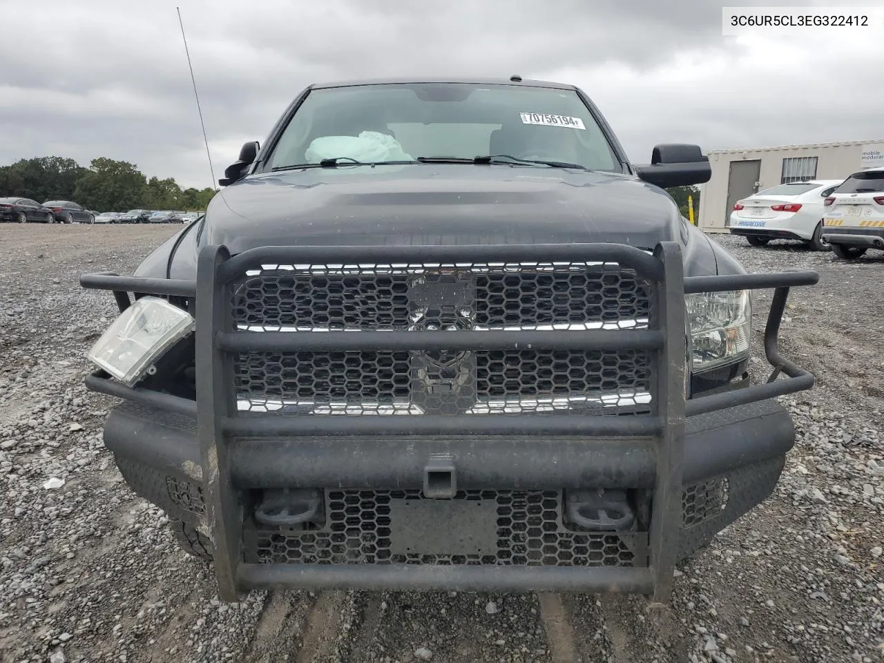 2014 Ram 2500 St VIN: 3C6UR5CL3EG322412 Lot: 70756194