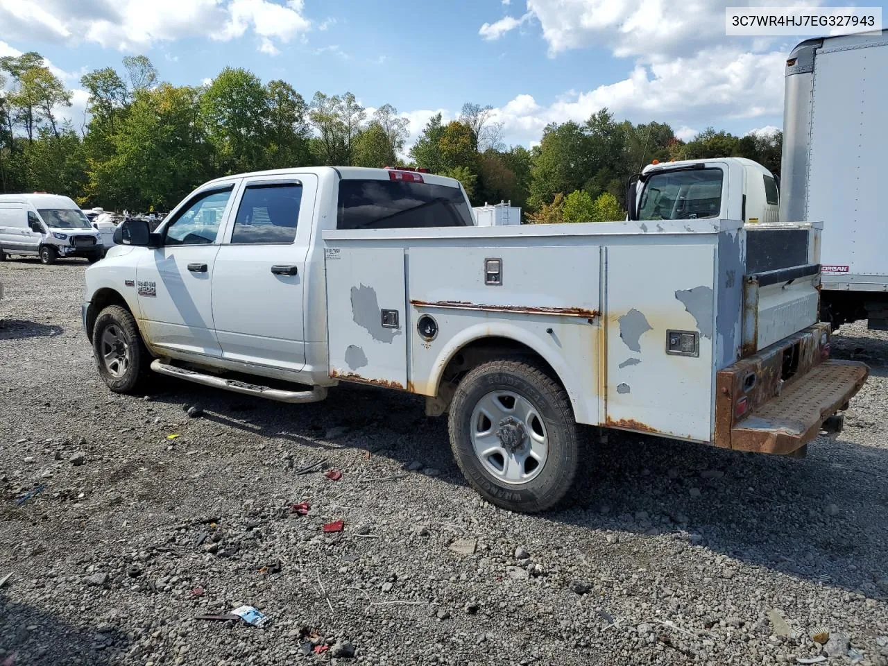 2014 Ram 2500 St VIN: 3C7WR4HJ7EG327943 Lot: 70856054