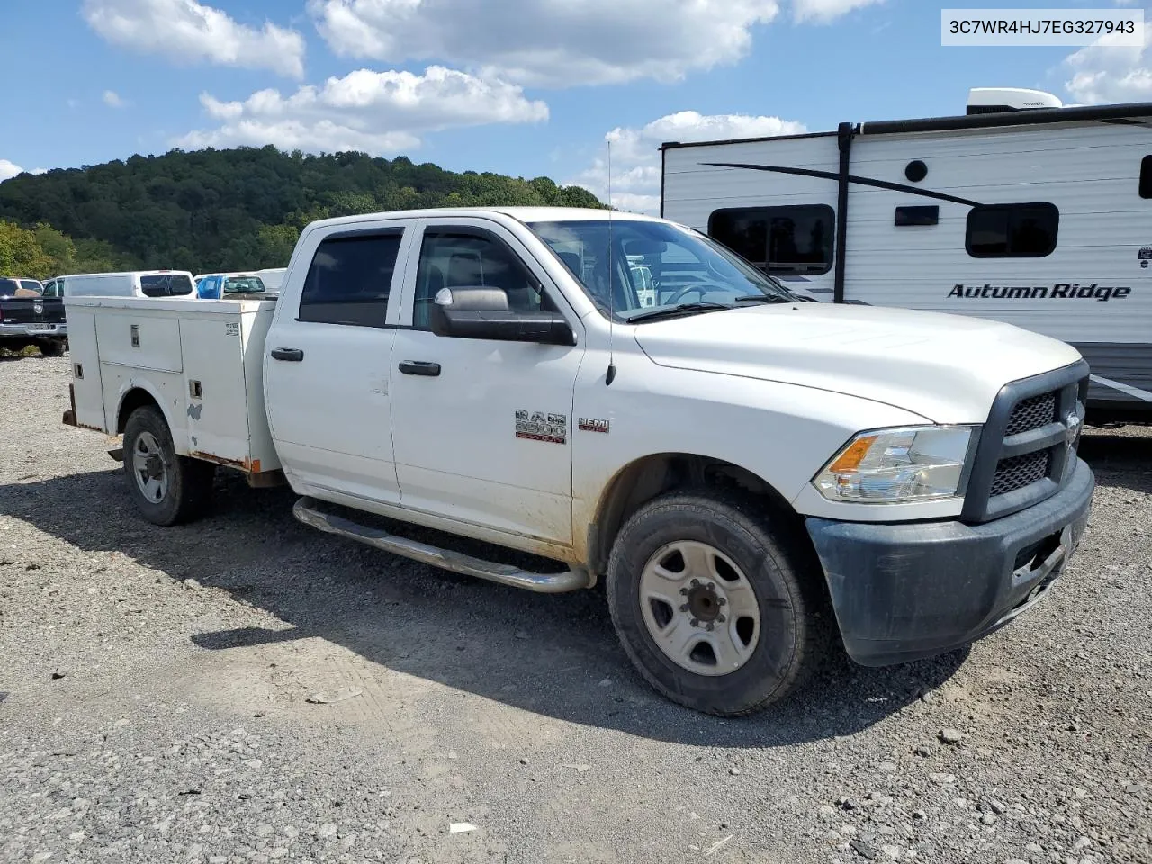 2014 Ram 2500 St VIN: 3C7WR4HJ7EG327943 Lot: 70856054