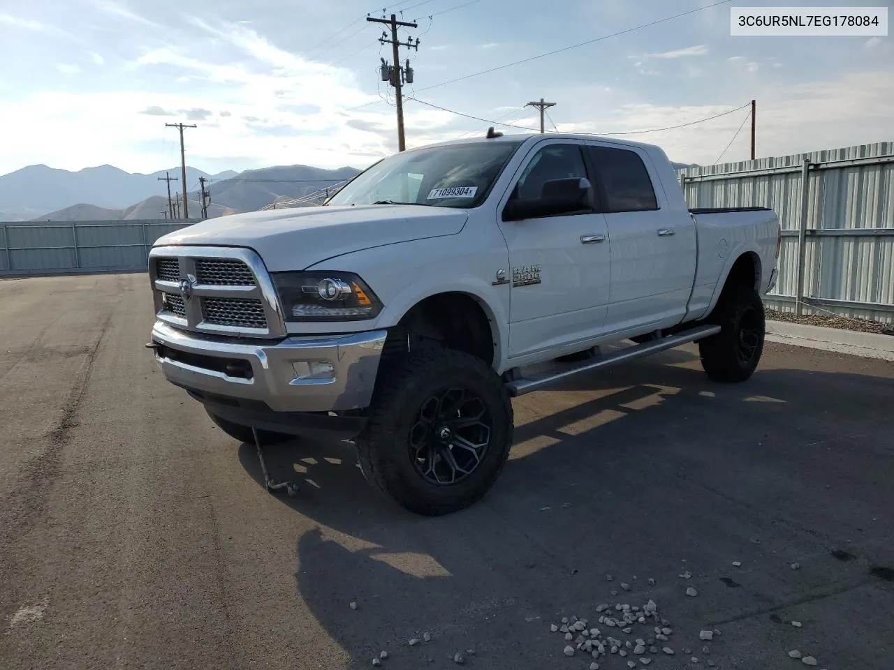 2014 Ram 2500 Laramie VIN: 3C6UR5NL7EG178084 Lot: 71099304