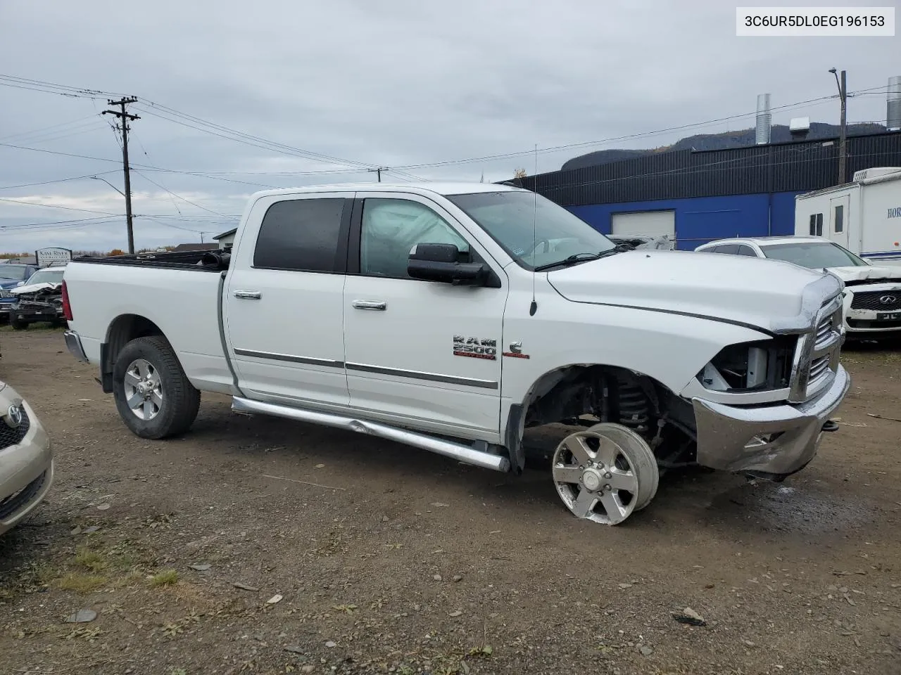 2014 Ram 2500 Slt VIN: 3C6UR5DL0EG196153 Lot: 72161983