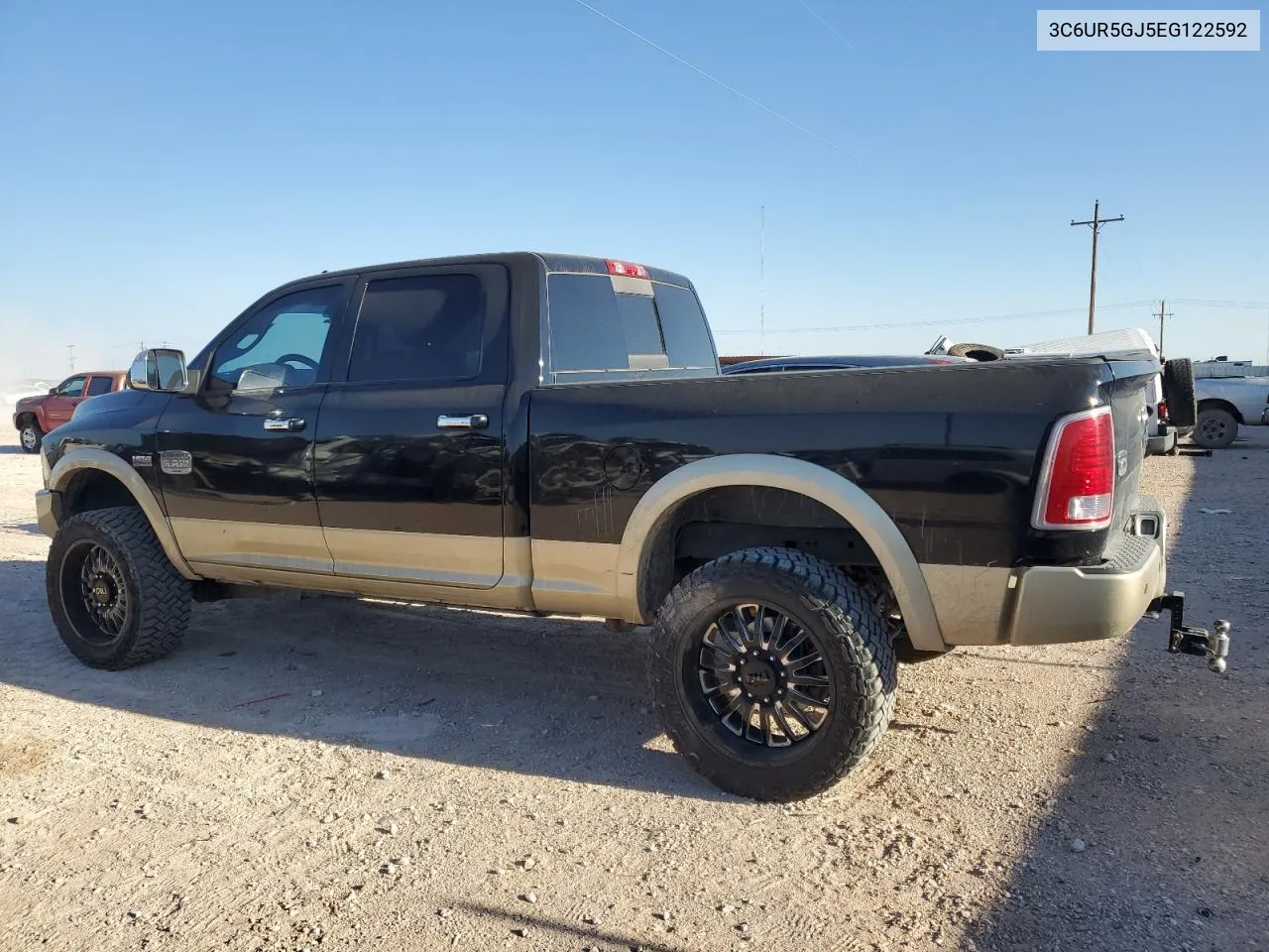 2014 Ram 2500 Longhorn VIN: 3C6UR5GJ5EG122592 Lot: 74934484