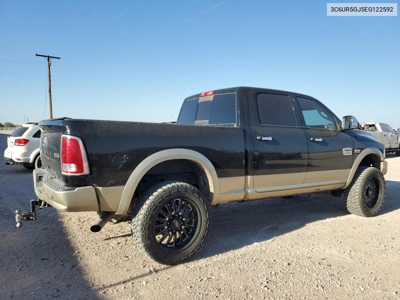 2014 Ram 2500 Longhorn VIN: 3C6UR5GJ5EG122592 Lot: 74934484