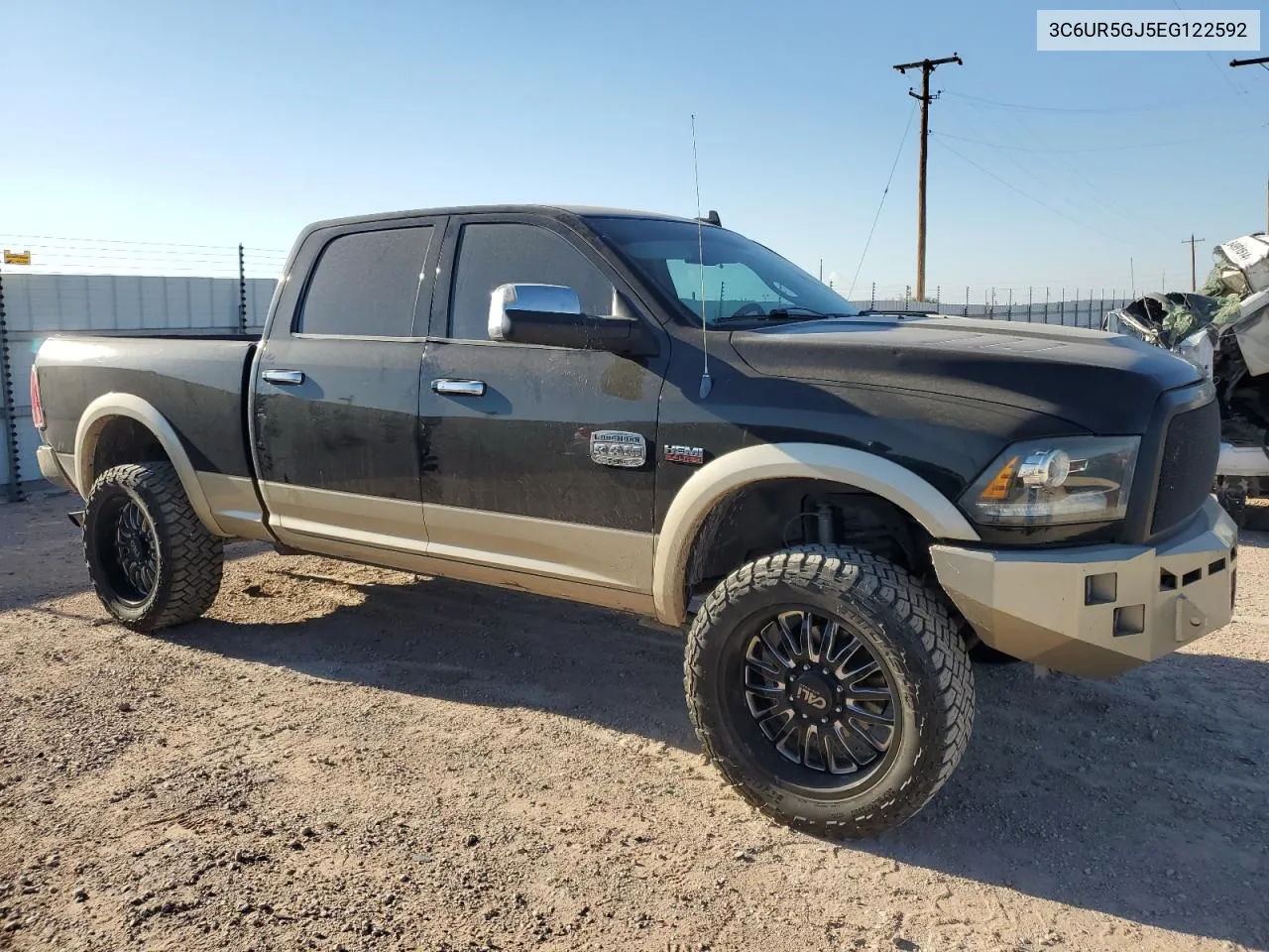 2014 Ram 2500 Longhorn VIN: 3C6UR5GJ5EG122592 Lot: 74934484