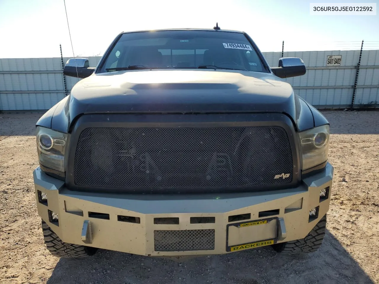 2014 Ram 2500 Longhorn VIN: 3C6UR5GJ5EG122592 Lot: 74934484