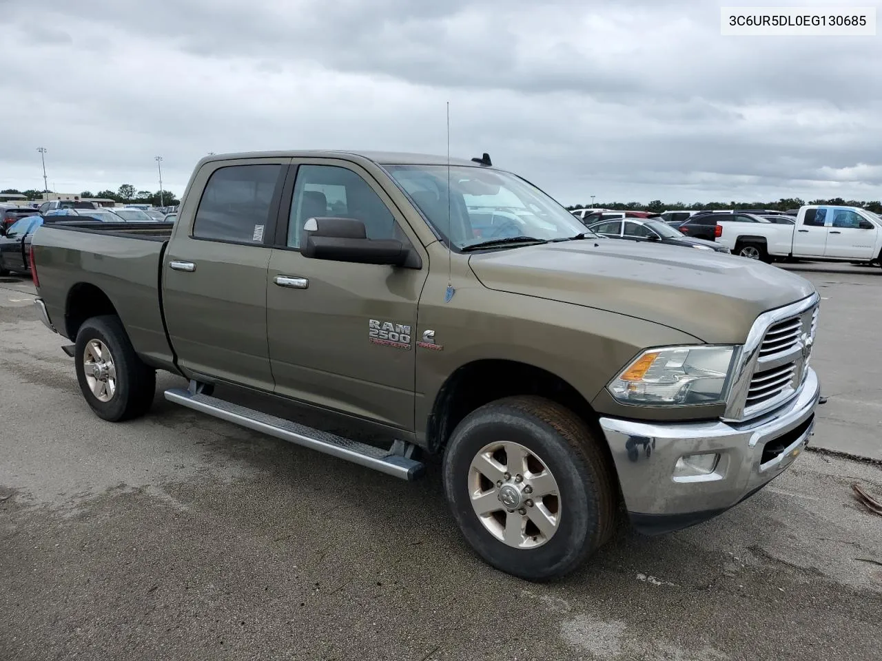 2014 Ram 2500 Slt VIN: 3C6UR5DL0EG130685 Lot: 74943714