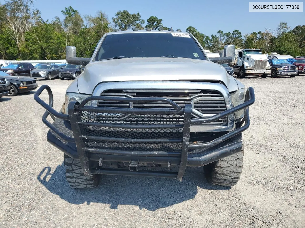 2014 Ram 2500 Laramie VIN: 3C6UR5FL3EG177058 Lot: 74985584