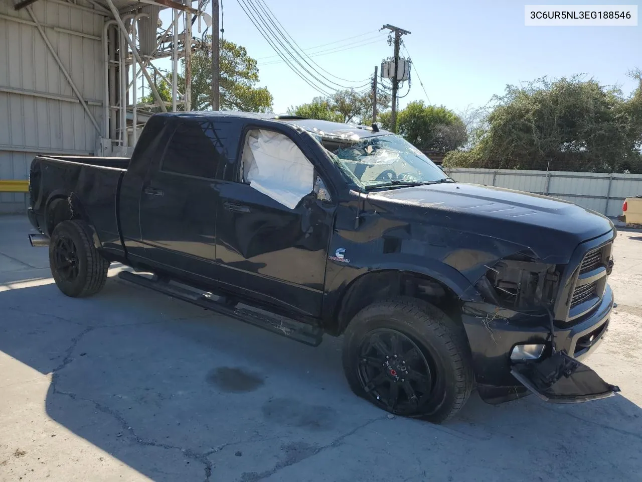 2014 Ram 2500 Laramie VIN: 3C6UR5NL3EG188546 Lot: 76270274