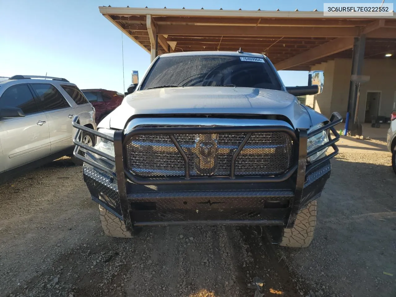 2014 Ram 2500 Laramie VIN: 3C6UR5FL7EG222552 Lot: 76469964