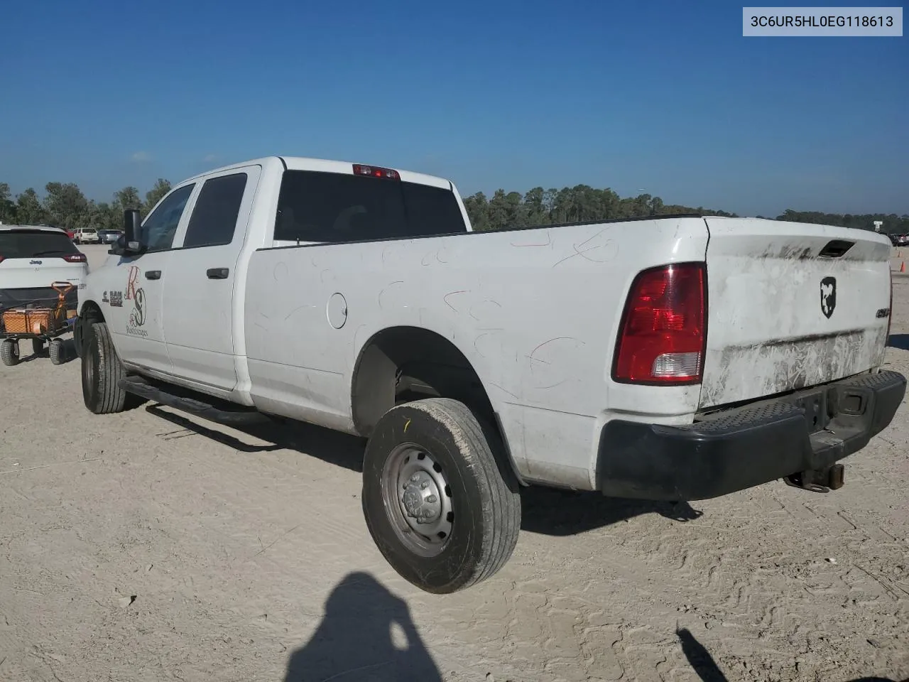 2014 Ram 2500 St VIN: 3C6UR5HL0EG118613 Lot: 77859334