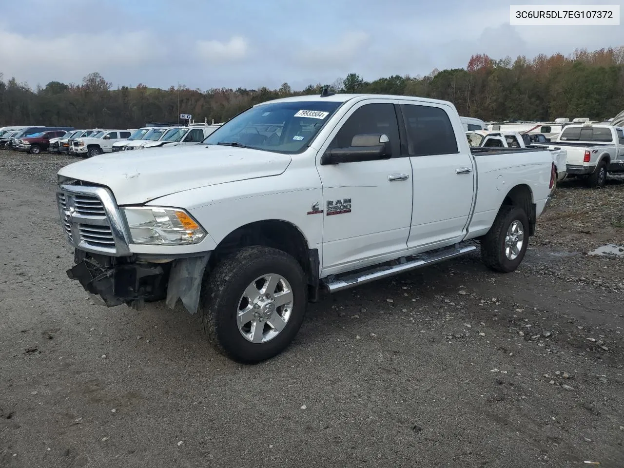 2014 Ram 2500 Slt VIN: 3C6UR5DL7EG107372 Lot: 79933584