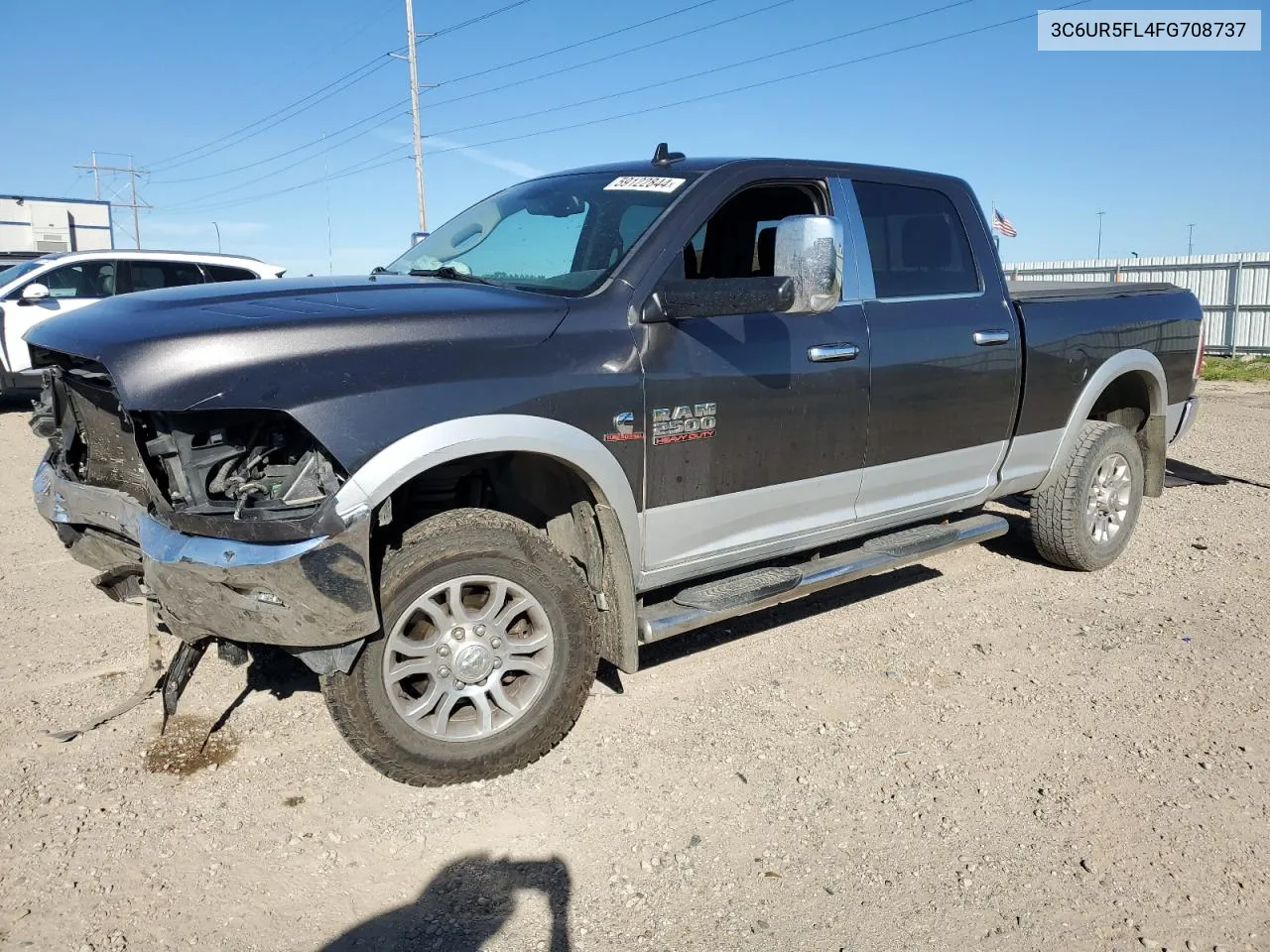 2015 Ram 2500 Laramie VIN: 3C6UR5FL4FG708737 Lot: 59122844