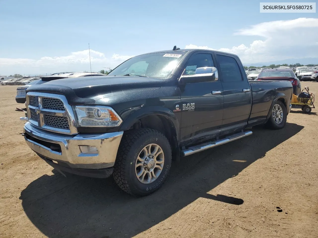 2015 Ram 2500 Laramie VIN: 3C6UR5KL5FG580725 Lot: 61797534