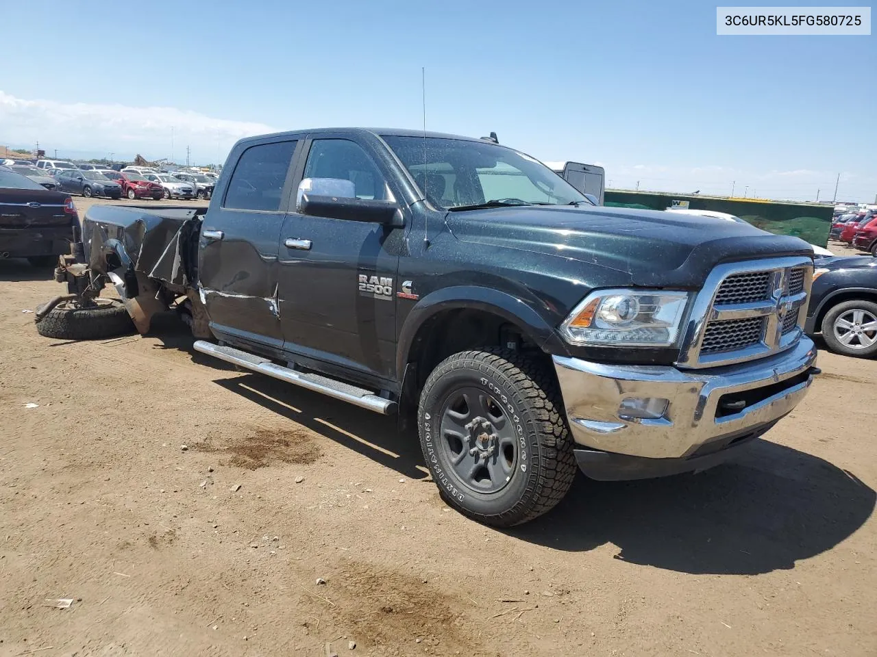 2015 Ram 2500 Laramie VIN: 3C6UR5KL5FG580725 Lot: 61797534