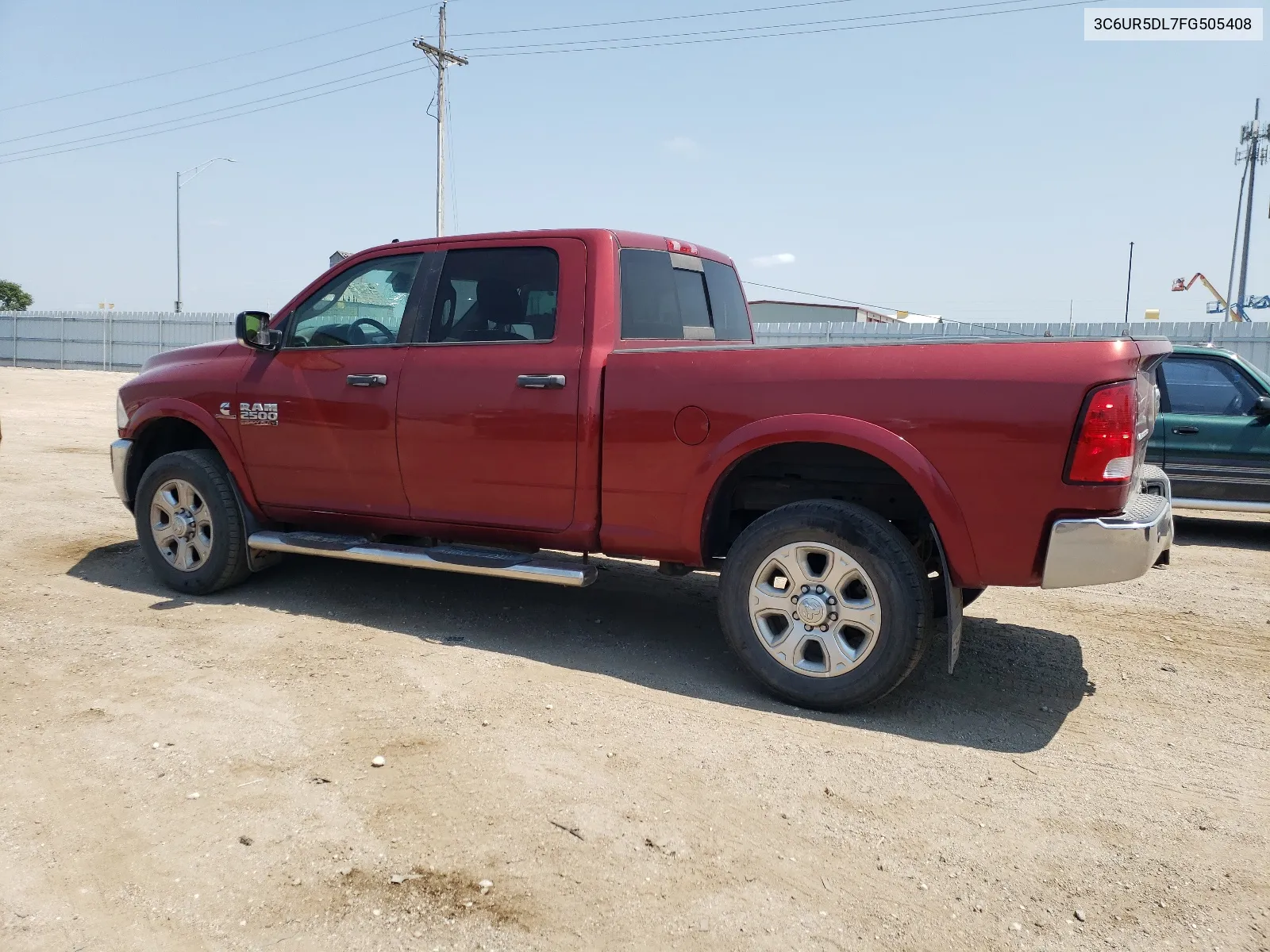 2015 Ram 2500 Slt VIN: 3C6UR5DL7FG505408 Lot: 64878824