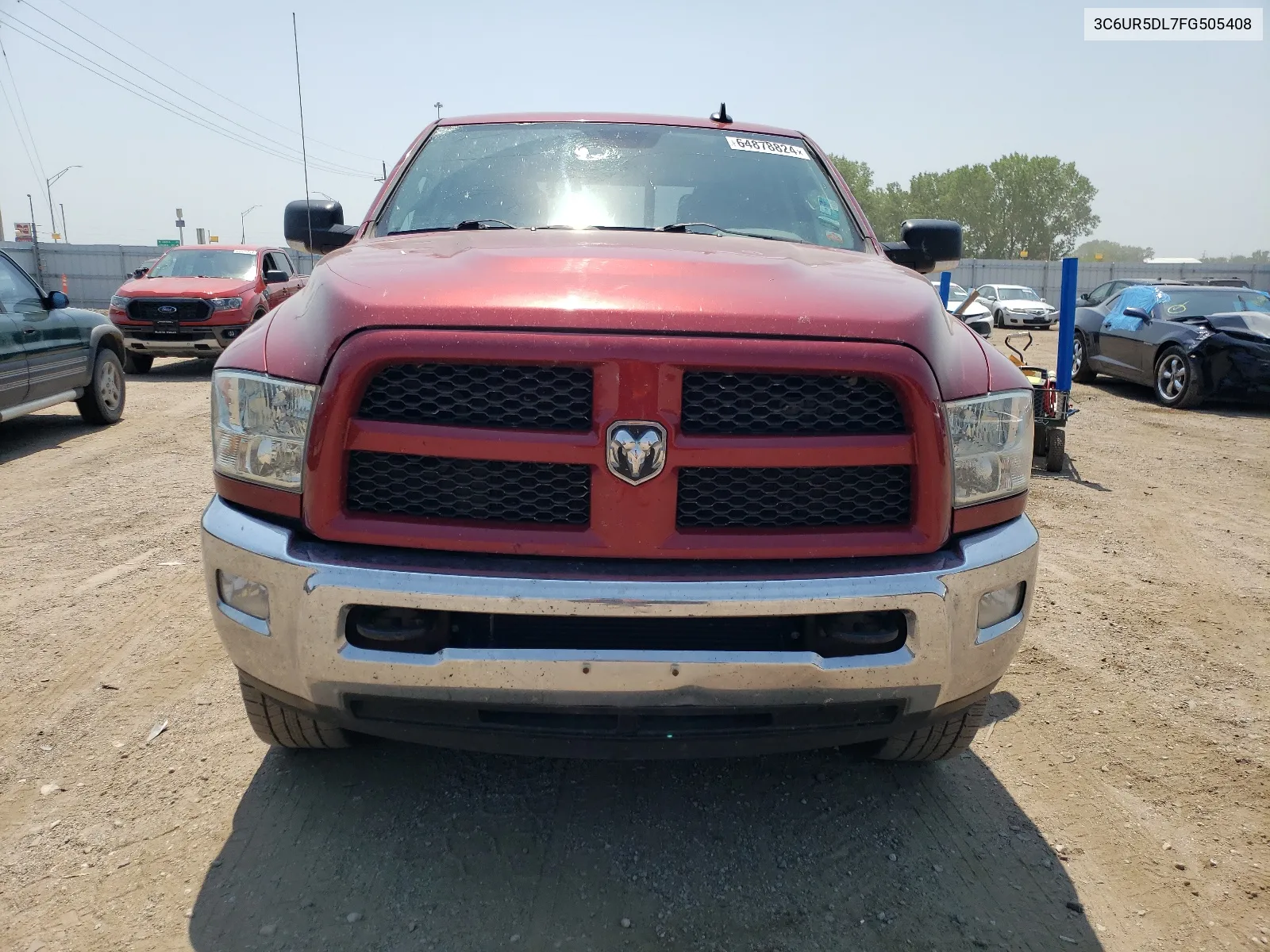 2015 Ram 2500 Slt VIN: 3C6UR5DL7FG505408 Lot: 64878824