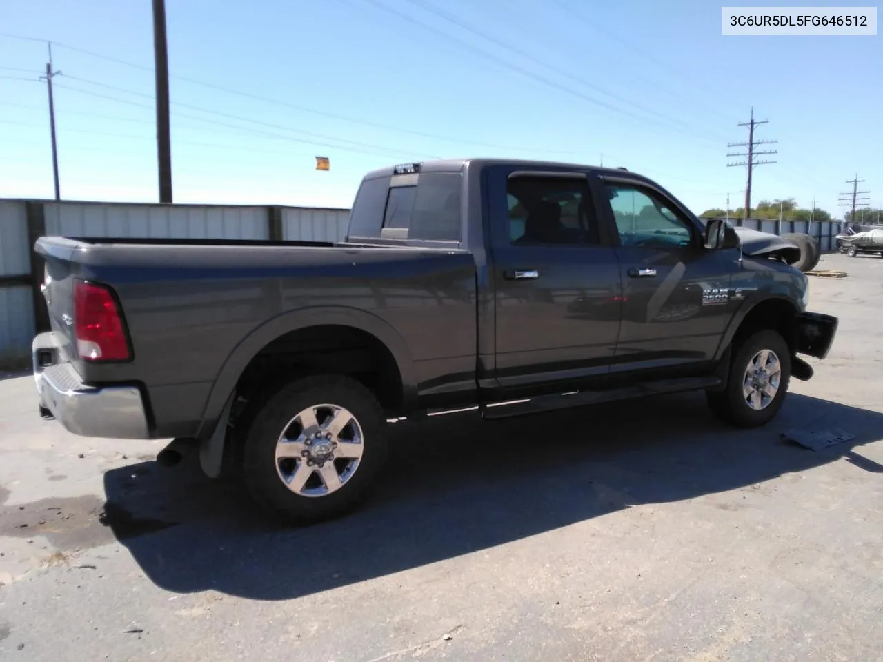 2015 Ram 2500 Slt VIN: 3C6UR5DL5FG646512 Lot: 67294924