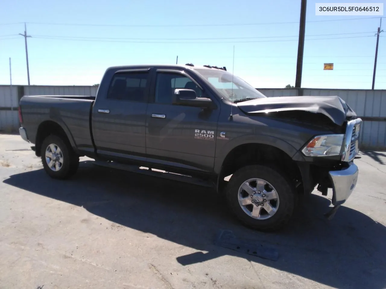 3C6UR5DL5FG646512 2015 Ram 2500 Slt