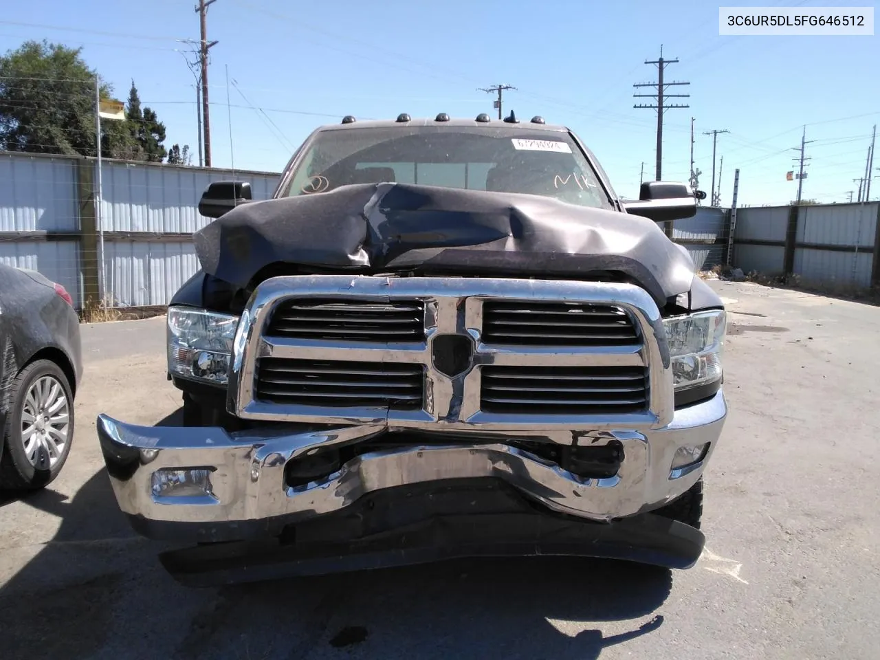 2015 Ram 2500 Slt VIN: 3C6UR5DL5FG646512 Lot: 67294924