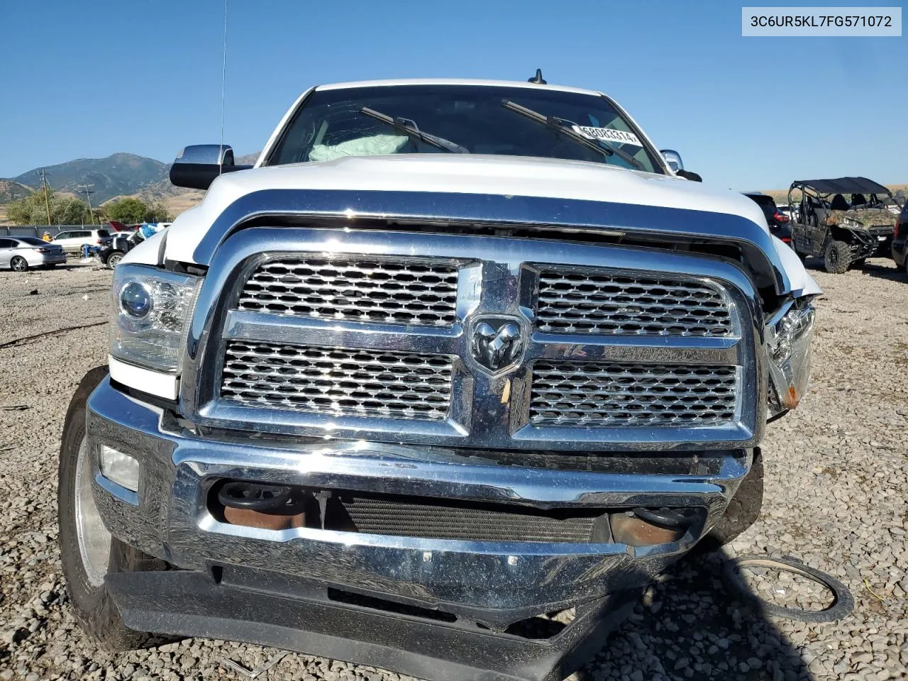 2015 Ram 2500 Laramie VIN: 3C6UR5KL7FG571072 Lot: 68083314