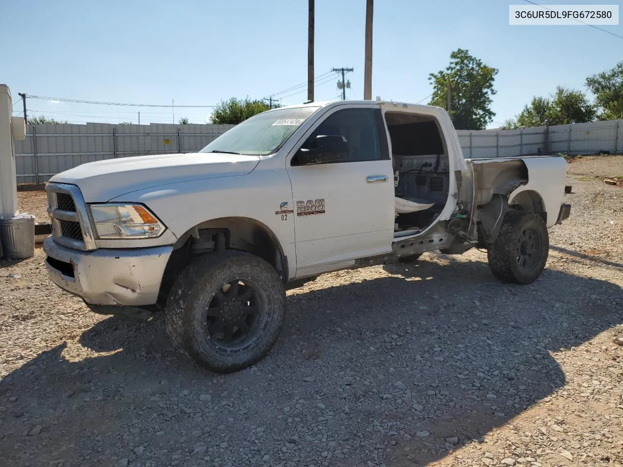 2015 Ram 2500 Slt VIN: 3C6UR5DL9FG672580 Lot: 68547424