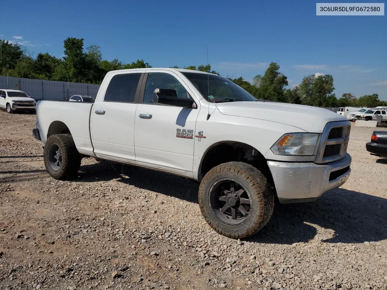 2015 Ram 2500 Slt VIN: 3C6UR5DL9FG672580 Lot: 68547424