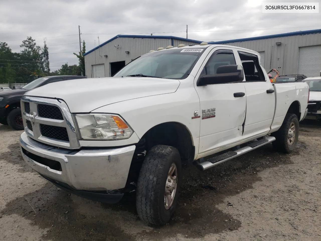 2015 Ram 2500 St VIN: 3C6UR5CL3FG667814 Lot: 68685984