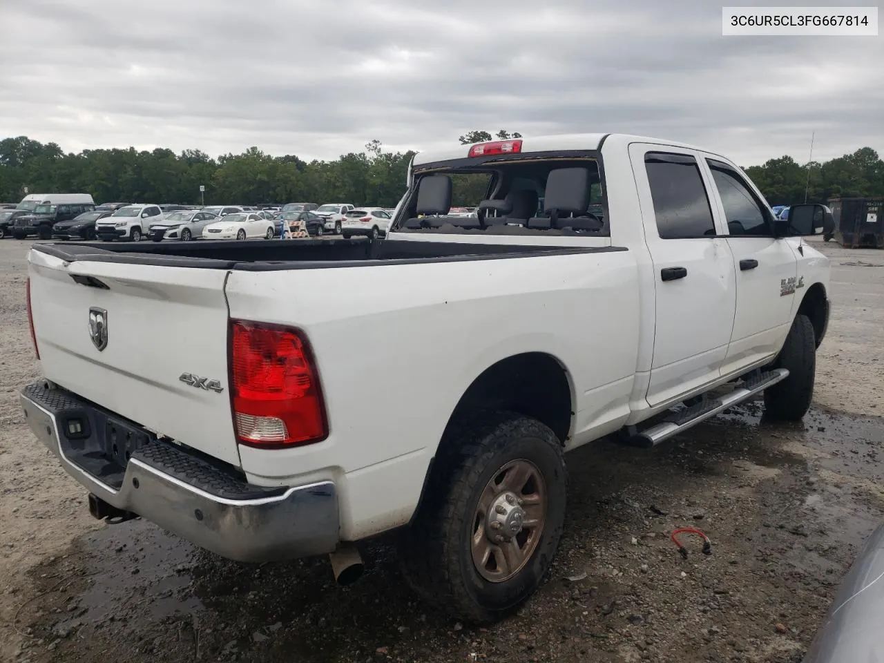 3C6UR5CL3FG667814 2015 Ram 2500 St