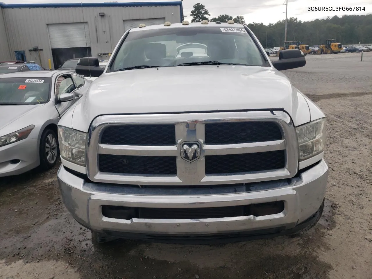 2015 Ram 2500 St VIN: 3C6UR5CL3FG667814 Lot: 68685984