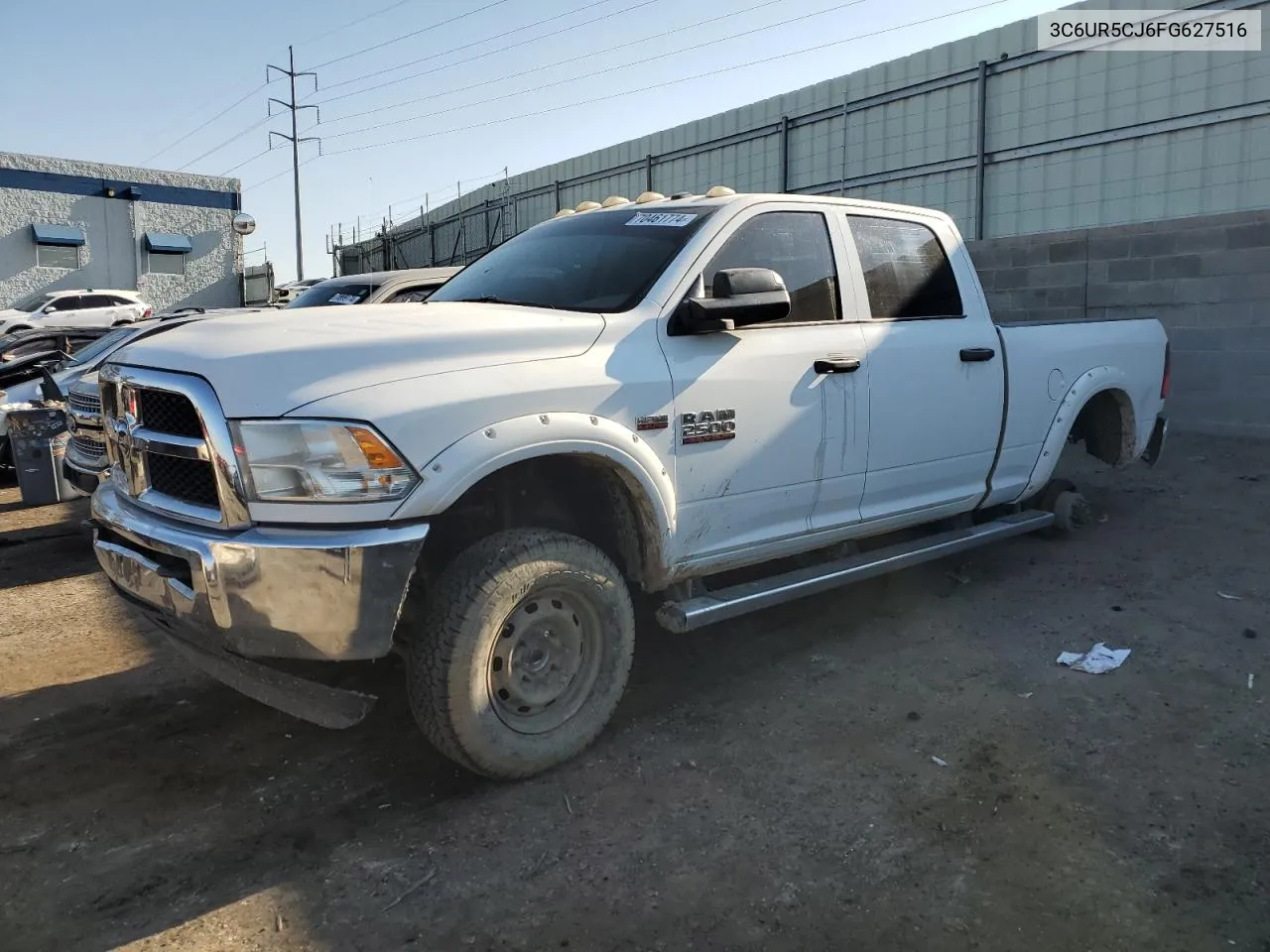 2015 Ram 2500 St VIN: 3C6UR5CJ6FG627516 Lot: 70461774